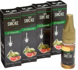 e-liquid premium shisha HQ just smoke green smokeless