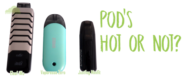 Mini e-sigaretten: POD's